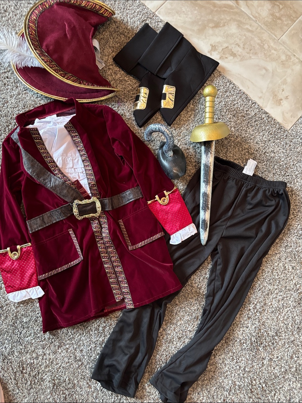 Disney Pirate Captain Costume Halloween or Disney Cruise